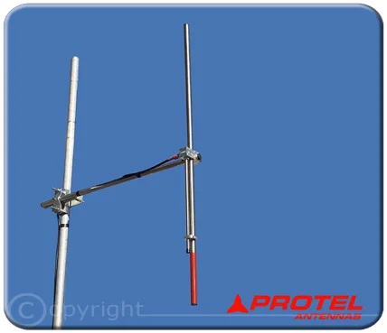 Sistemas completos FM 87-108MHz Antena dipolo omnidireccional